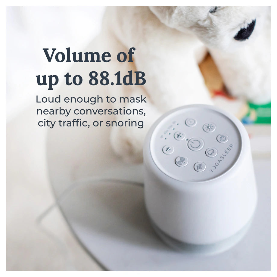 Yogasleep Duet White Noise Machine with Night Light & Bluetooth