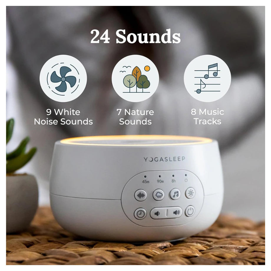 Yogasleep Dreamcenter White Noise Sound Machine with Night Light