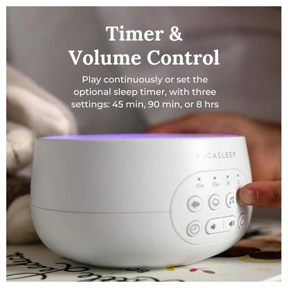 Yogasleep Dreamcenter White Noise Sound Machine with Night Light