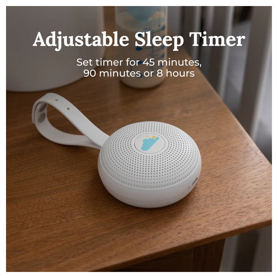 Yogasleep Hushh+ Portable White Noise Sound Machine with Night Light & App Control
