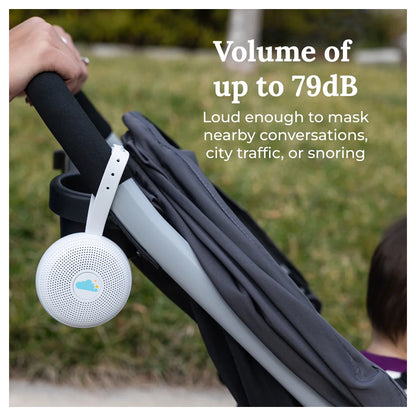 Yogasleep Hushh+ Portable White Noise Sound Machine with Night Light & App Control