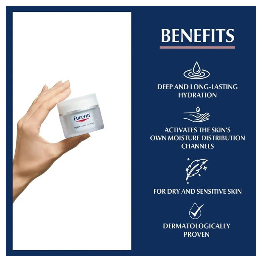 Eucerin Aquaporin Active Light Cream (50 ml)