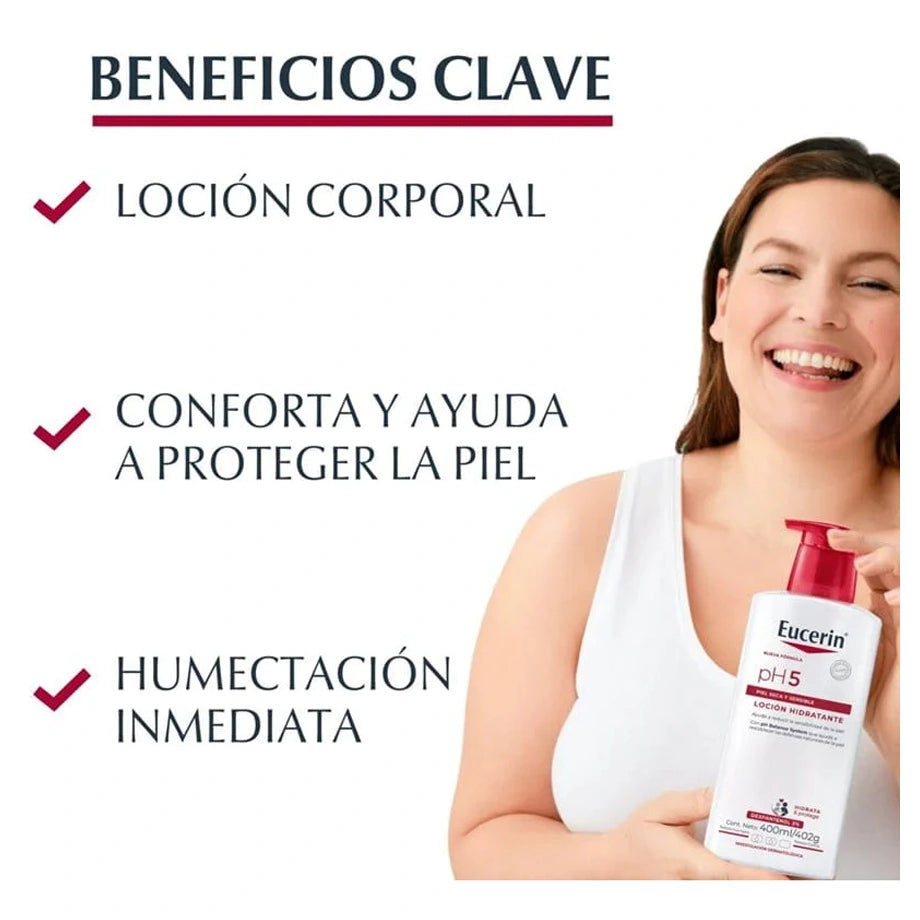 لوشن Eucerin pH5 (400 مل)