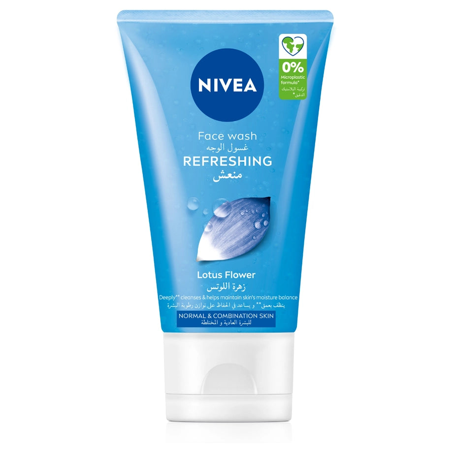 Nivea Face Wash Refreshing Lotus Flower 150ml