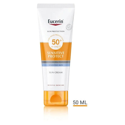 Eucerin Sensitive Protect Sun Face Cream SPF50+ (50 ml)