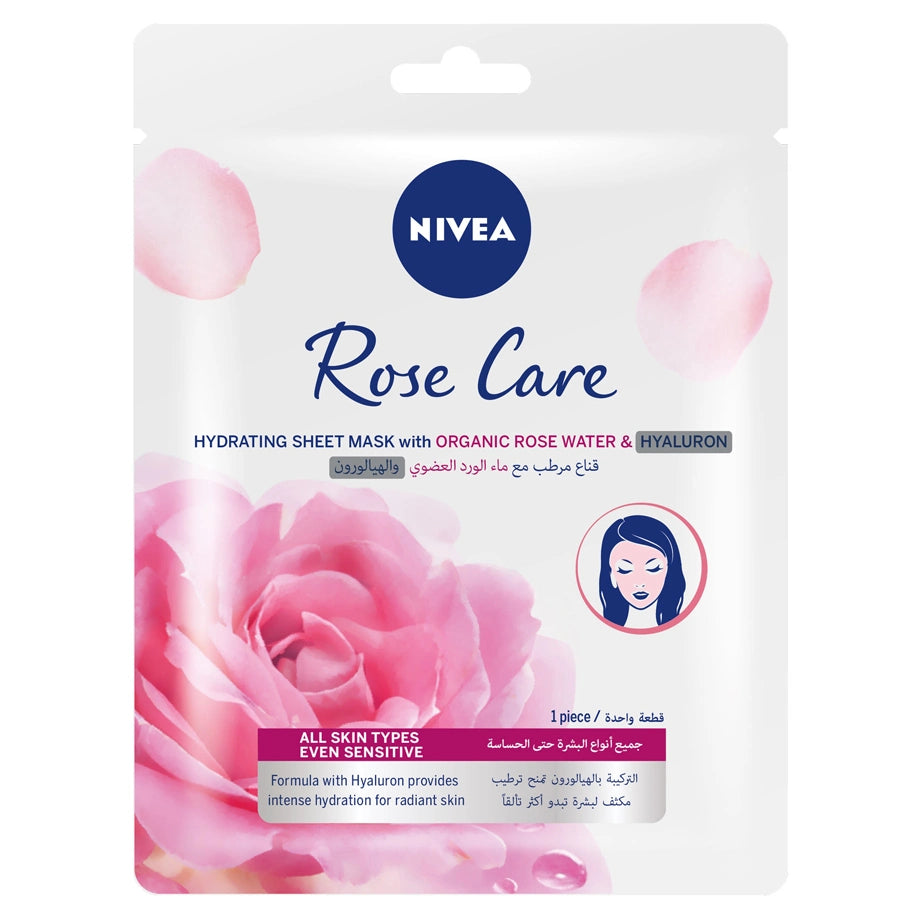 Nivea Sheet Mask Rose Water
