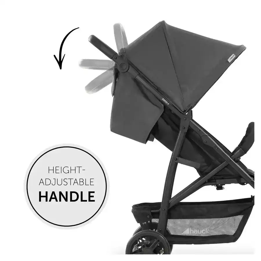 Hauck - Standard Stroller Rapid 4 (Grey)