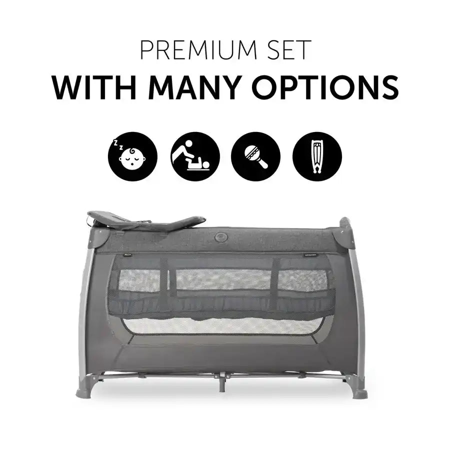 Hauck - Travel Cots Play N Relax Center (Charcoal)