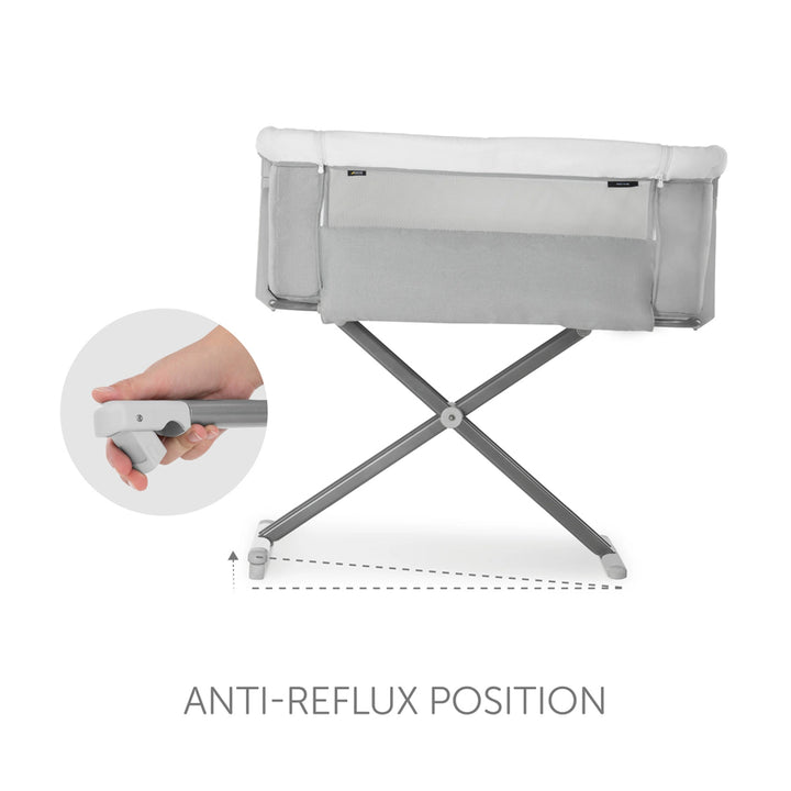 Hauck Travel Cot Face to Me 2 - Grey