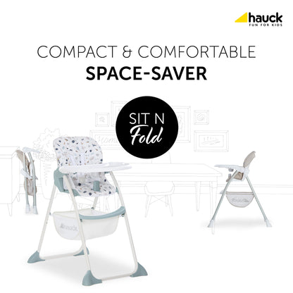 Hauck Sit-N-Fold Highchair Space