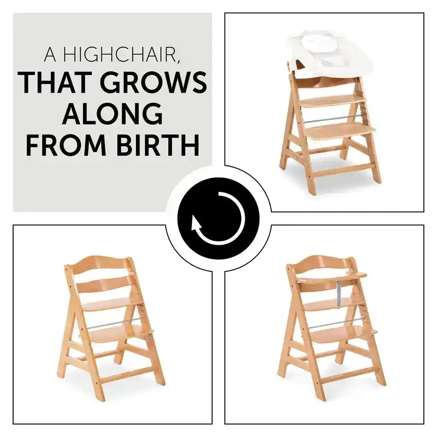 Hauck - High Chairs Alpha+ - Natural