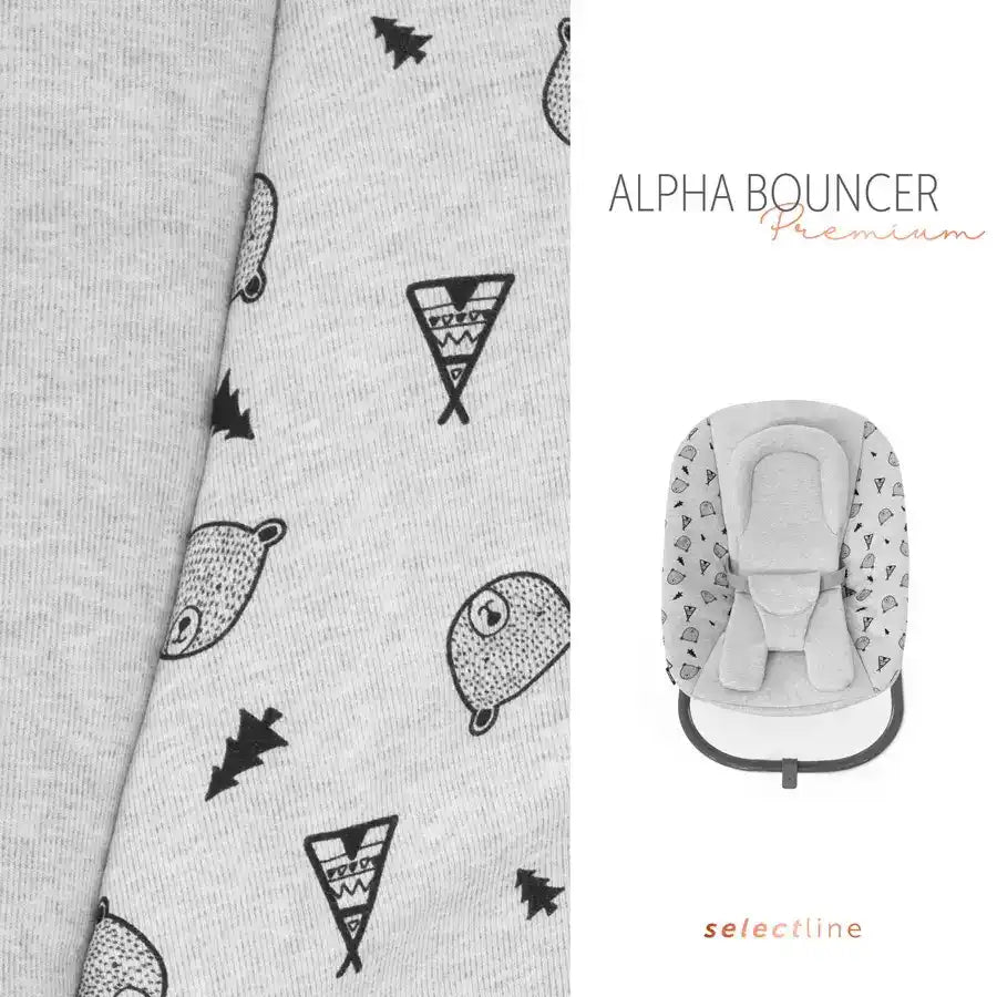 Hauck - Alpha Bouncer Premium (Grey)