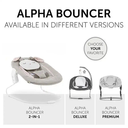 Hauck Bouncers Alpha Bouncer 2 In 1 (Beige Bloom)