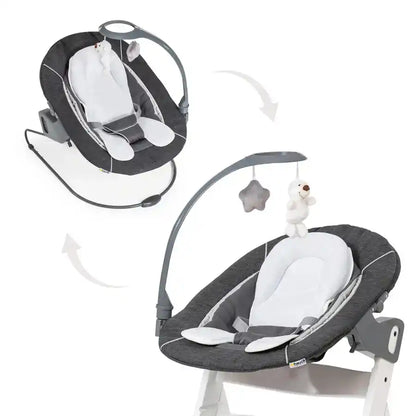 Hauck Bouncers Alpha Bouncer Deluxe (Grey)