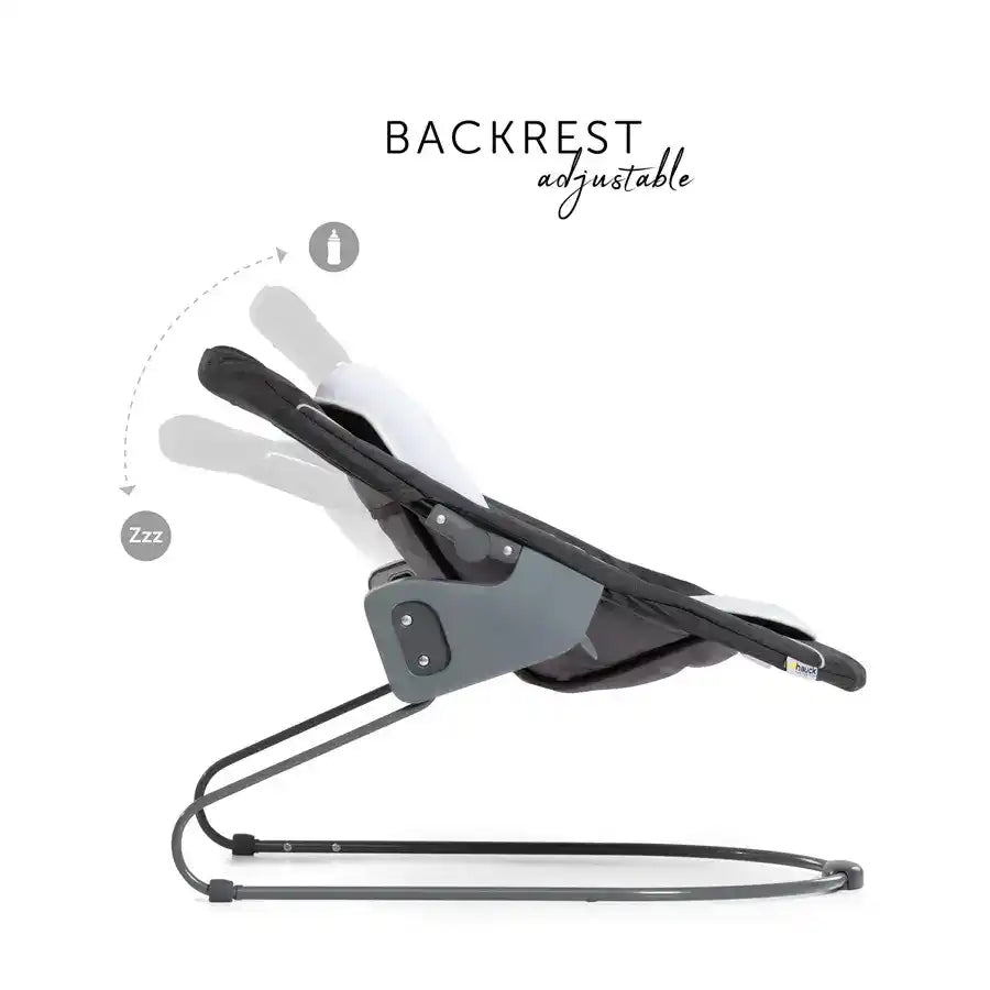 Hauck Bouncers Alpha Bouncer Deluxe (Grey)