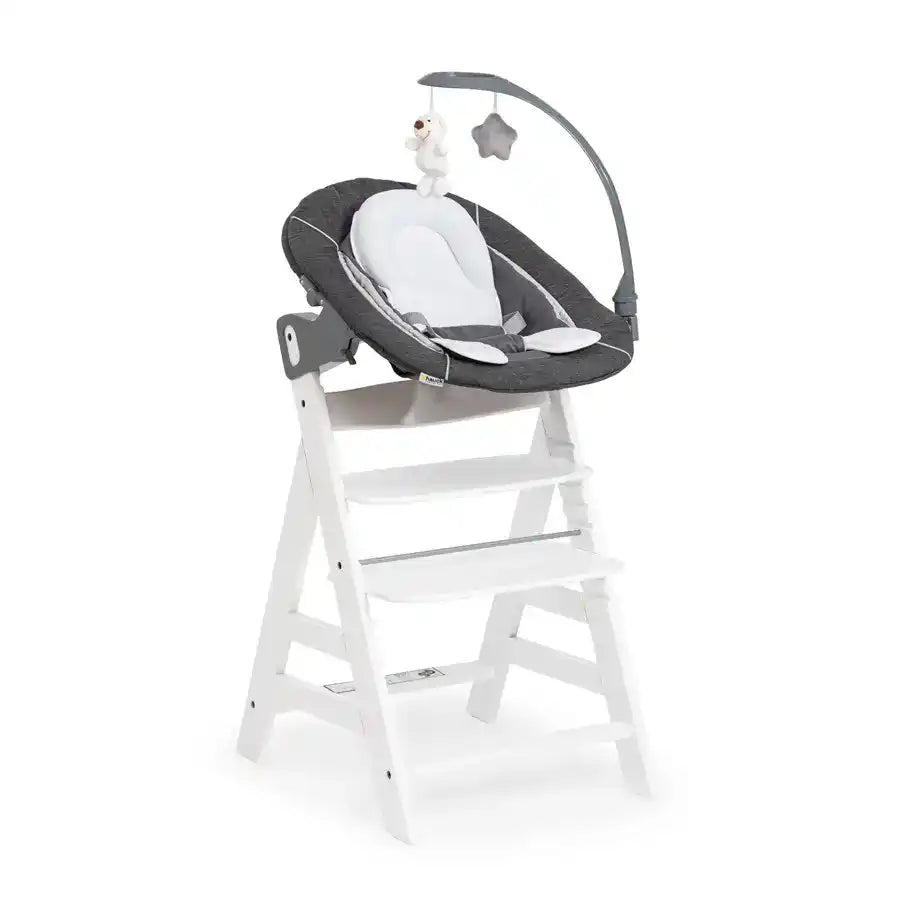 Hauck Bouncers Alpha Bouncer Deluxe (Grey)
