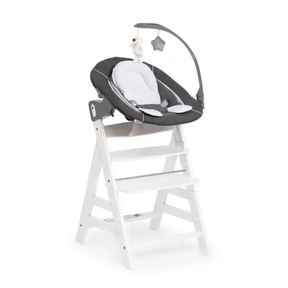 Hauck Bouncers Alpha Bouncer Deluxe (Grey)