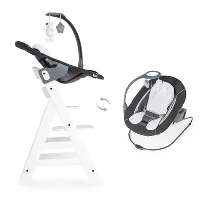 Hauck Bouncers Alpha Bouncer Deluxe (Grey)
