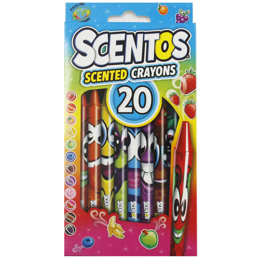 أقلام تلوين معطرة من Scentos (عبوة من 20 قطعة) أقلام تلوين معطرة من Scentos (عبوة من 20 قطعة)