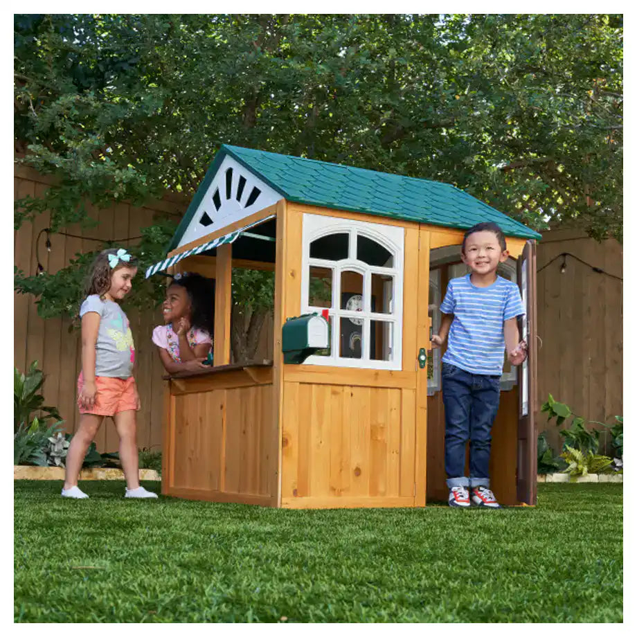 Kidkraft Garden View Wooden Playhouse