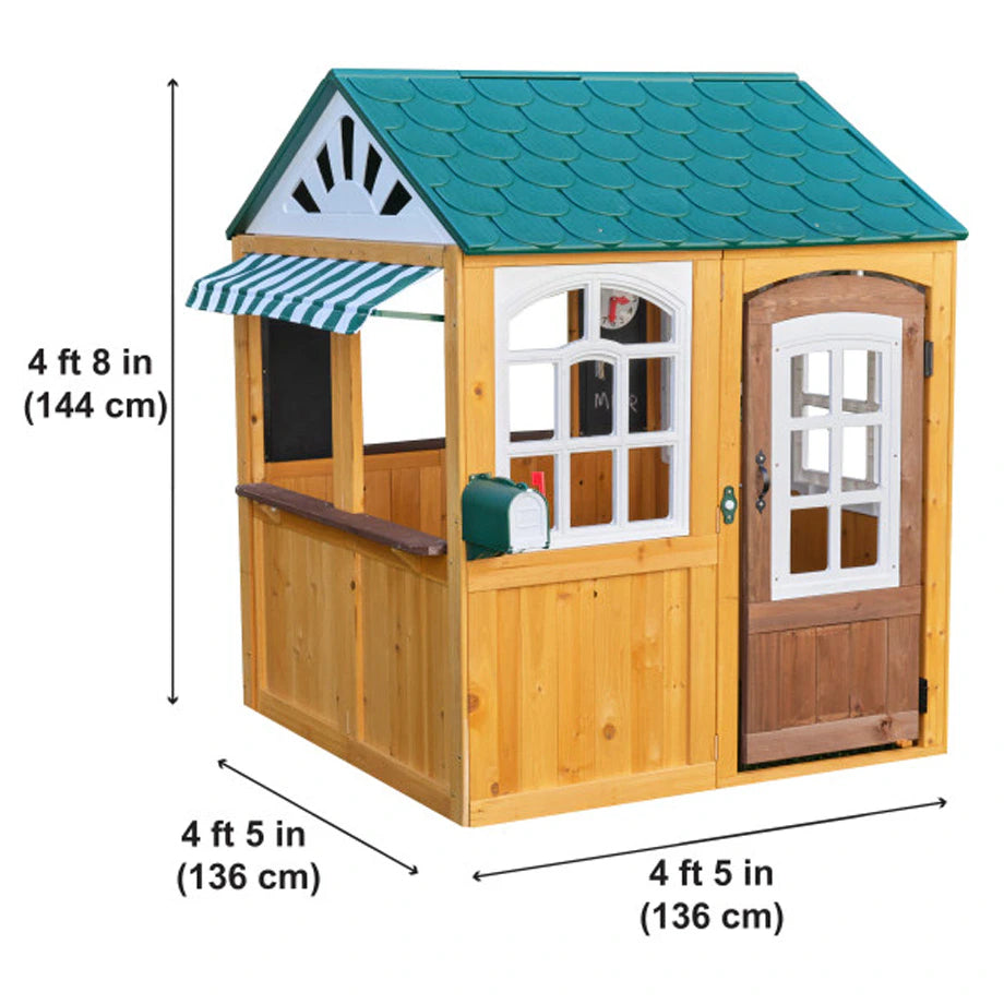 Kidkraft Garden View Wooden Playhouse