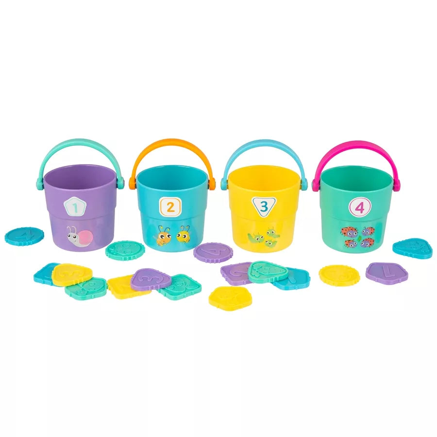 لعبة العد والمطابقة في رقعة الخضروات من Playgro لعبة العد والمطابقة في رقعة الخضروات من Playgro