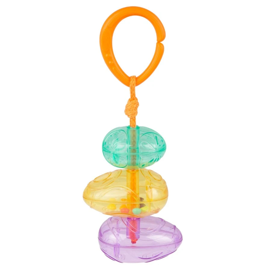 Playgro Pebble Stack Clip on Rattle