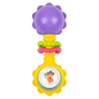 Playgro Twisting Barbell Rattle Refresh Polybag