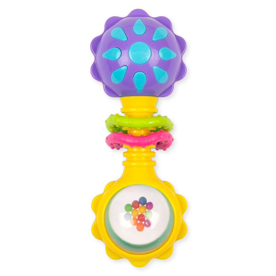 Playgro Twisting Barbell Rattle Refresh Polybag