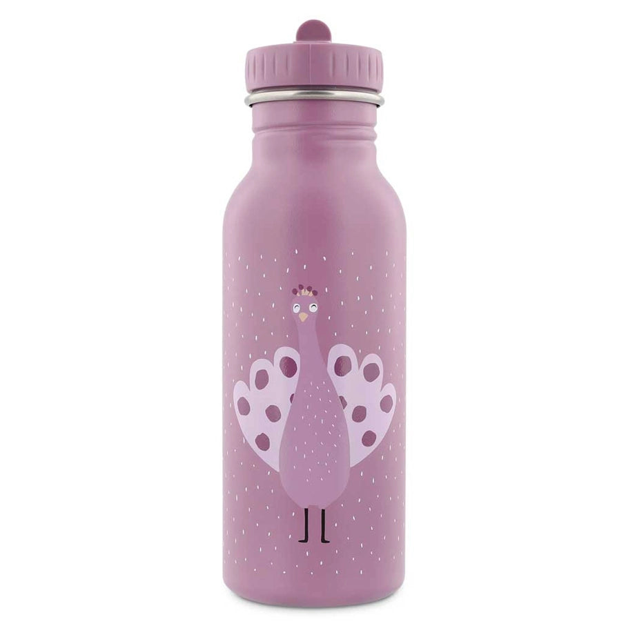 Trixie Stainless Steel Water Bottle 500ml (Mrs. Peacock)