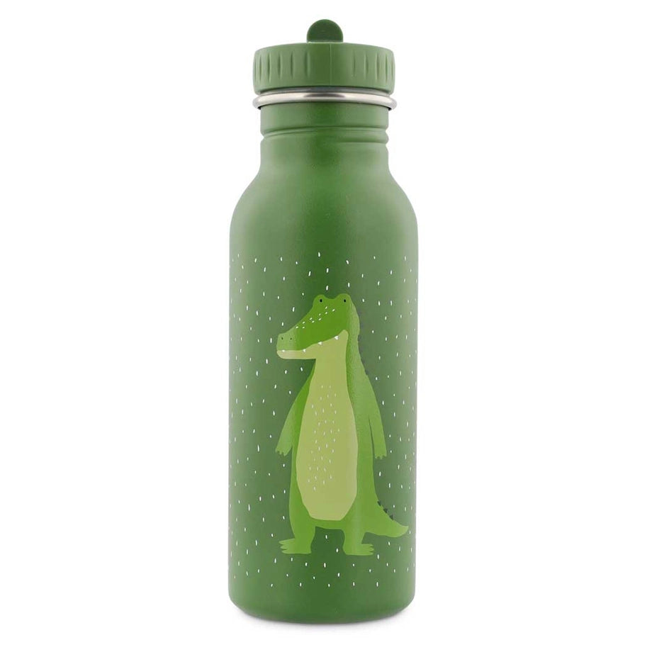 Trixie Stainless Steel Water Bottle 500ml (Mr. Alligator)