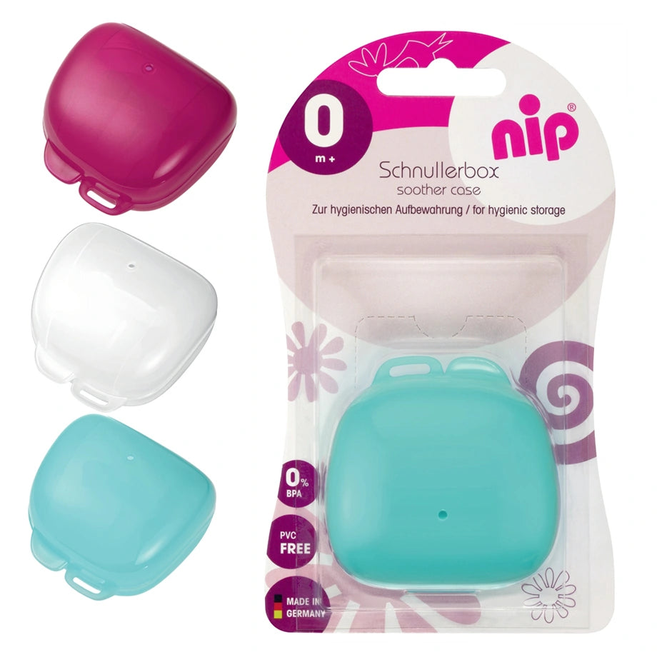 Nip 2in1 Soother Box Sterilizer and Hygienic Case (Blue)