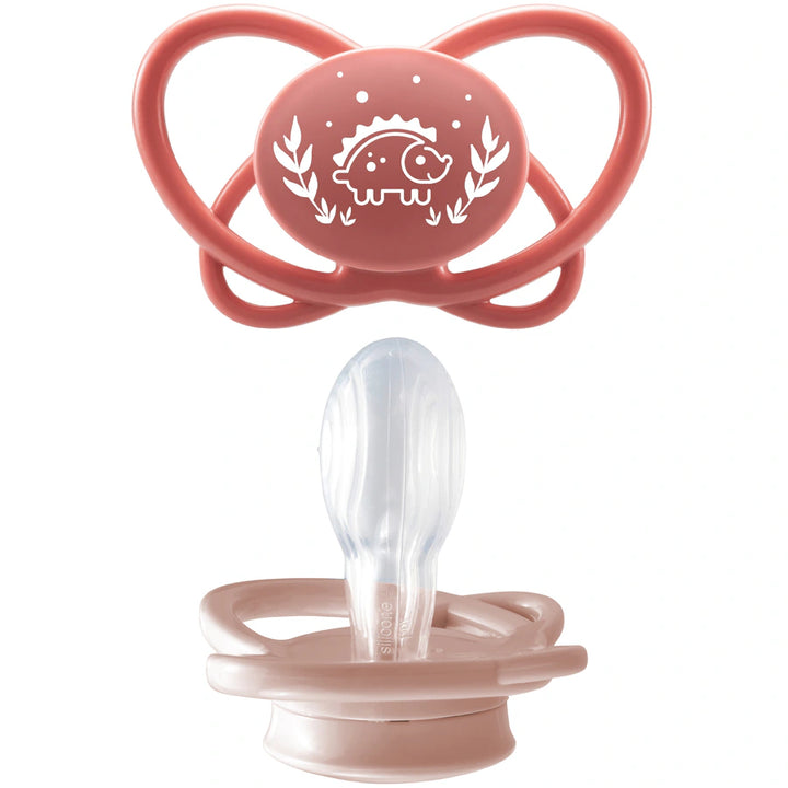 Nip Butterfly Soother With Sterilizer Box Pack of 2 (Pink) 5-18 months