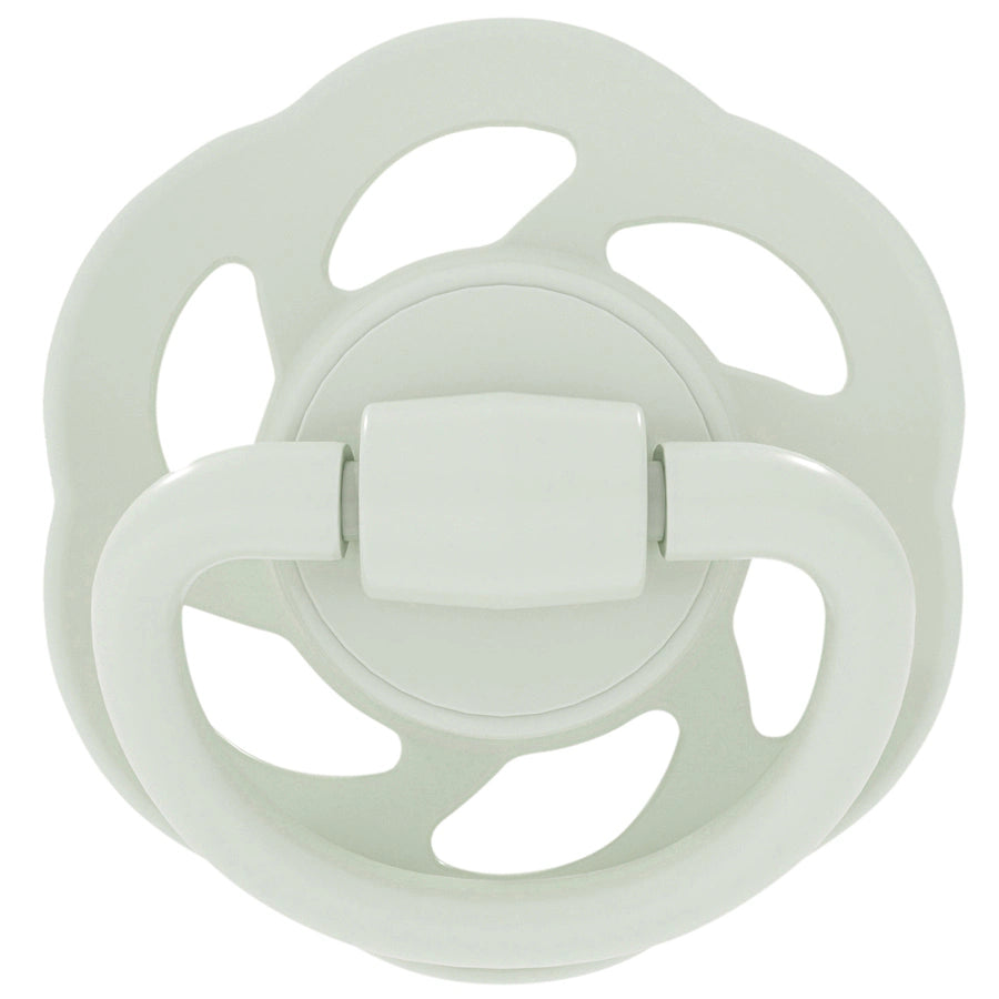 Nip Newborn Cherry Round Latex Eco-Friendly Soother (Green/Brown)