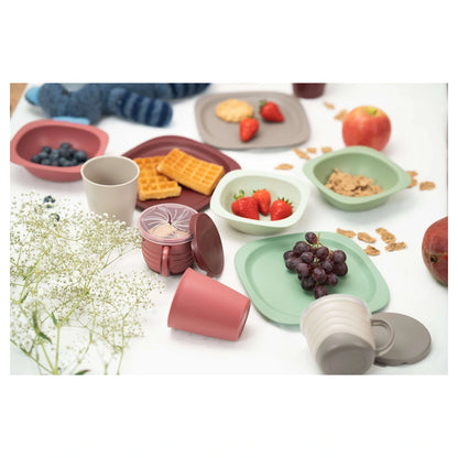 Nip Stackable & Eco-Friendly Drinking Beaker Pack of 2 (Grey)