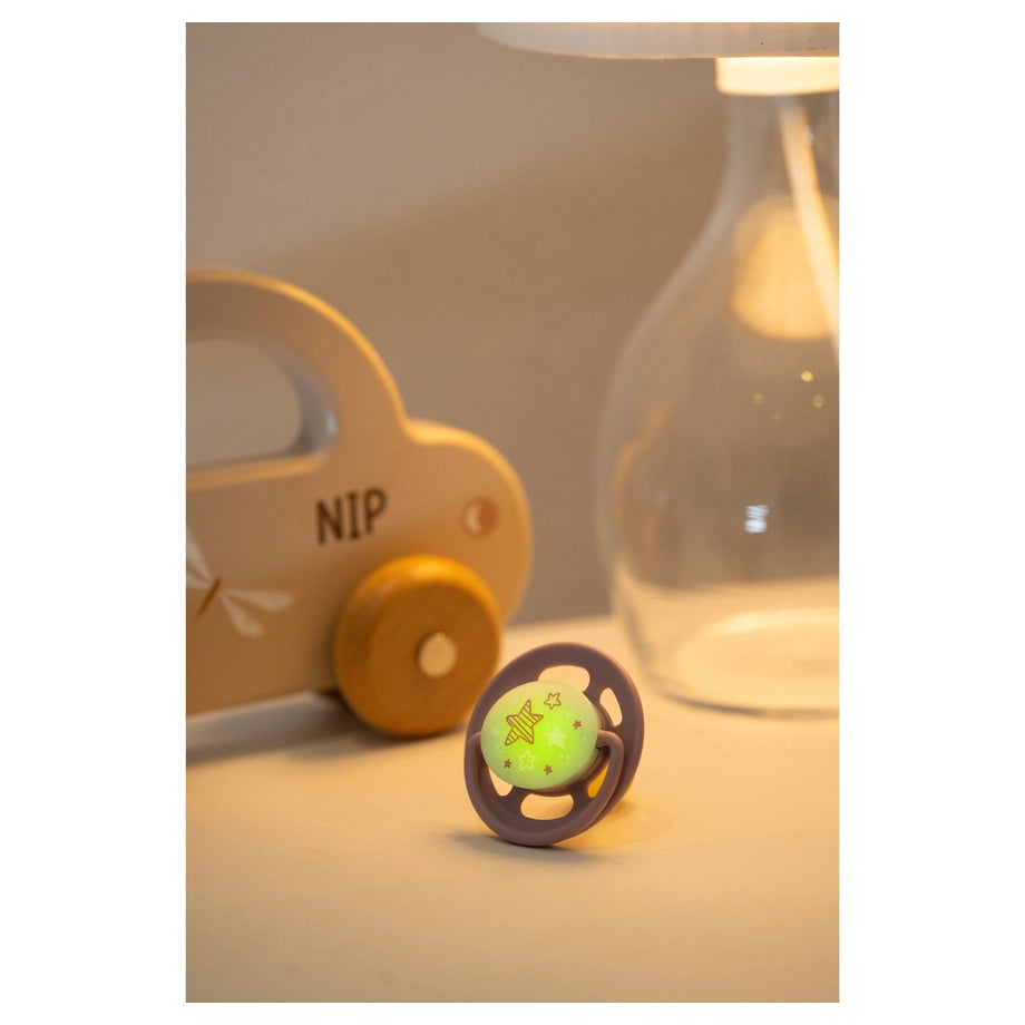 Nip Cherry Night Round Soother Latex (Green & Brown / 6M+ )
Green Line