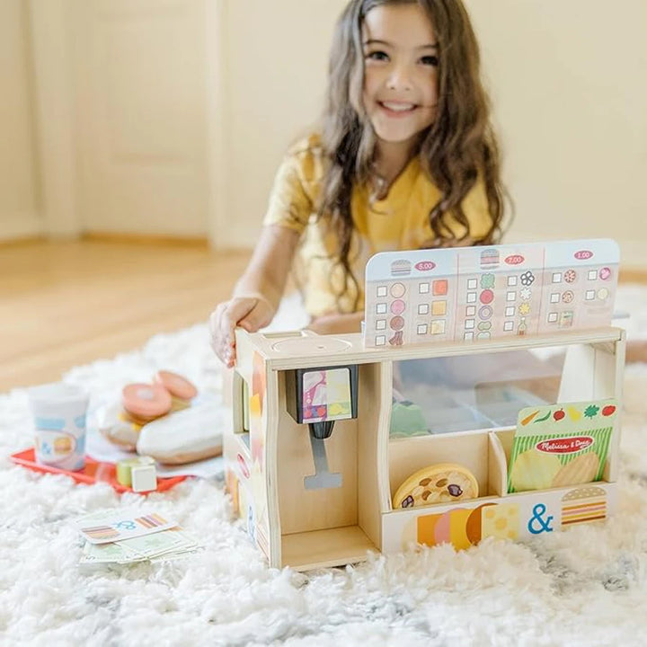 Melissa and Doug Wooden Slice & Stack Sandwich Counter