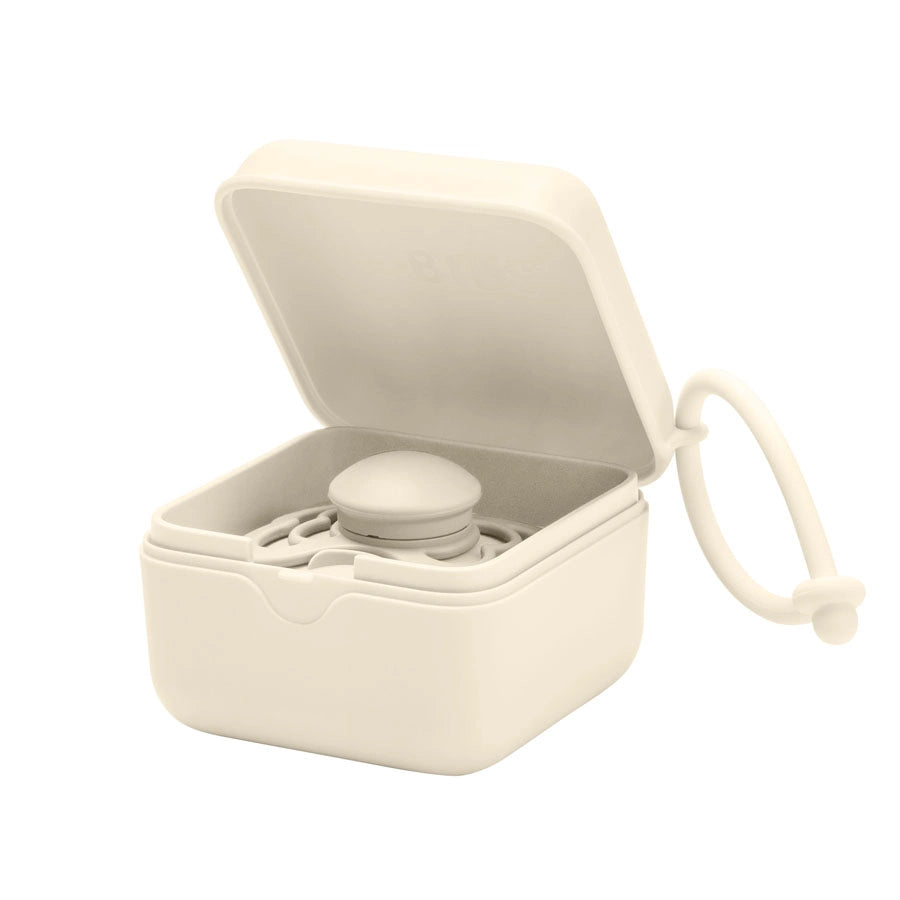 Bibs Pacifier Box (Ivory)