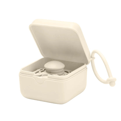 Bibs Pacifier Box (Ivory)