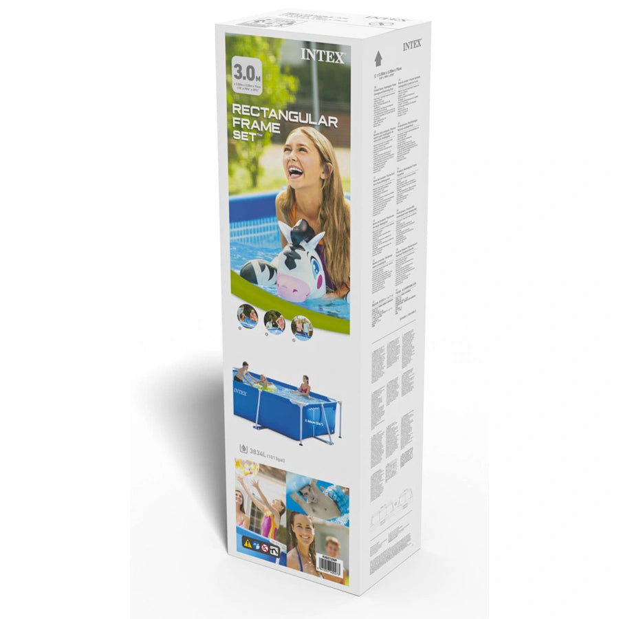 Intex Rectangular Frame Pool (3m x 2m x 75cm) Intex Rectangular Frame Pool (3m x 2m x 75cm)
