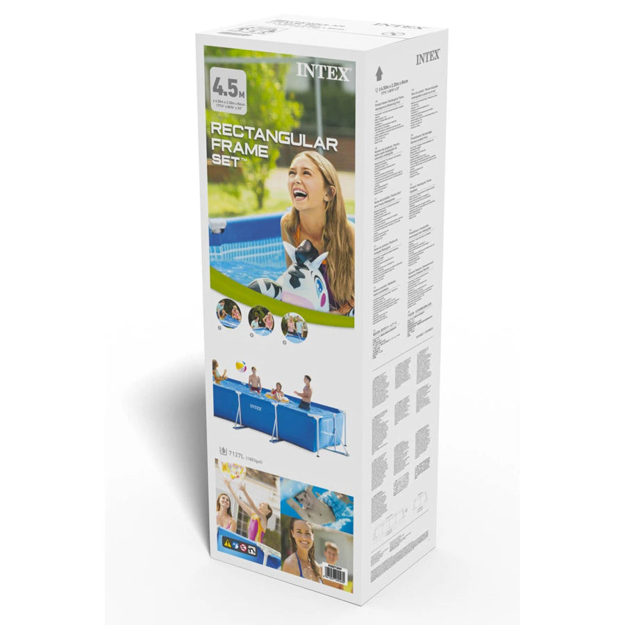 Intex Rectangular Frame Pool (4.5m x 2.2m x 84cm)