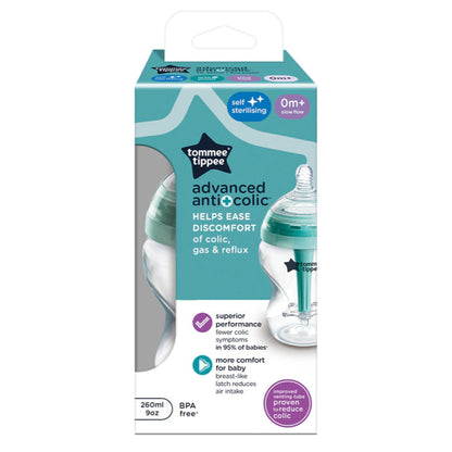 Tommee Tippee Advanced Anti-Colic Bottle Slow Flow 260ml