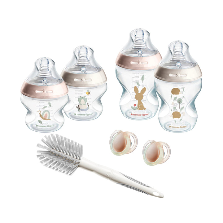 Tommee Tippee Natural Start Starter Bottle Kit (Pink)