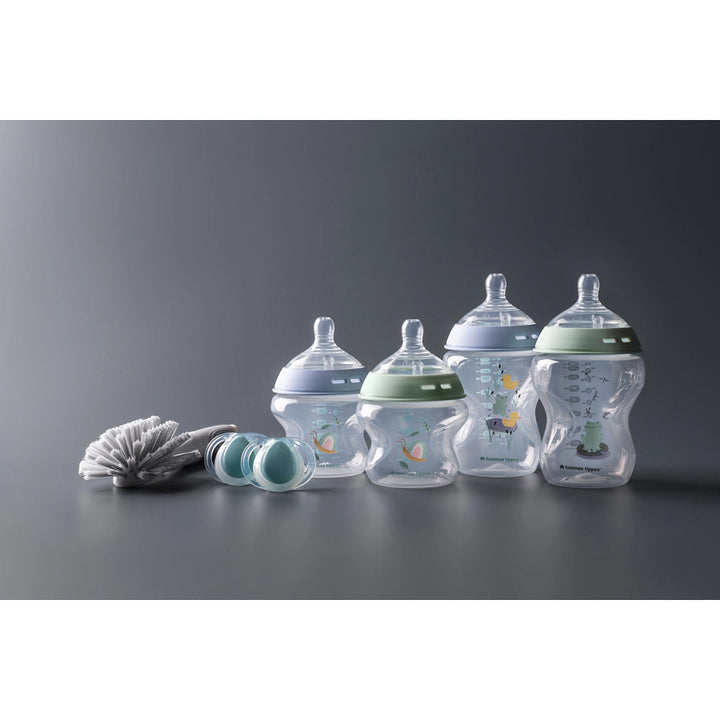 Tommee Tippee Natural Start Starter Bottle Kit (Blue)