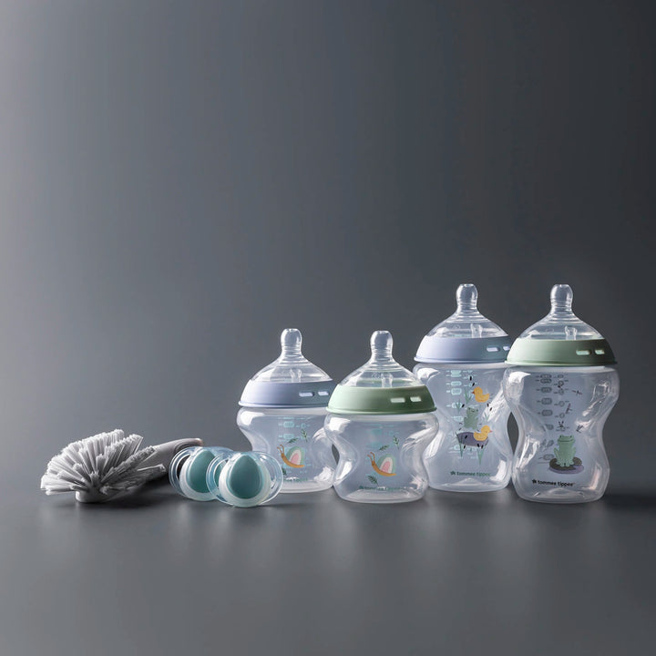Tommee Tippee Natural Start Starter Bottle Kit (Blue)