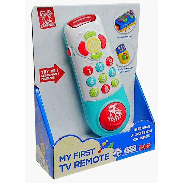 1st Remote Control Little Learner My First Remote Control: Educational Toy for Kids ...
