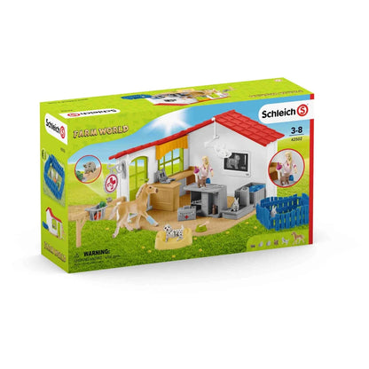 Schleich Veterinarian Practice with Pets Set