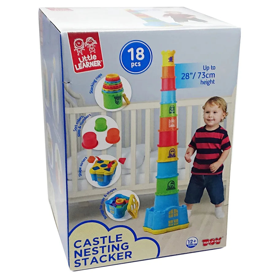 Little Learner Castle Stacking Cup Pack of 11 Little Learner Castle Stacking Cup Pack of 11
