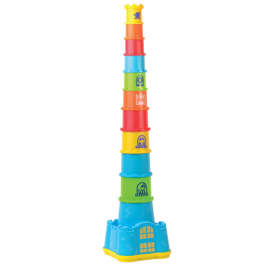 Little Learner Castle Stacking Cup Pack of 11 Little Learner Castle Stacking Cup Pack of 11
