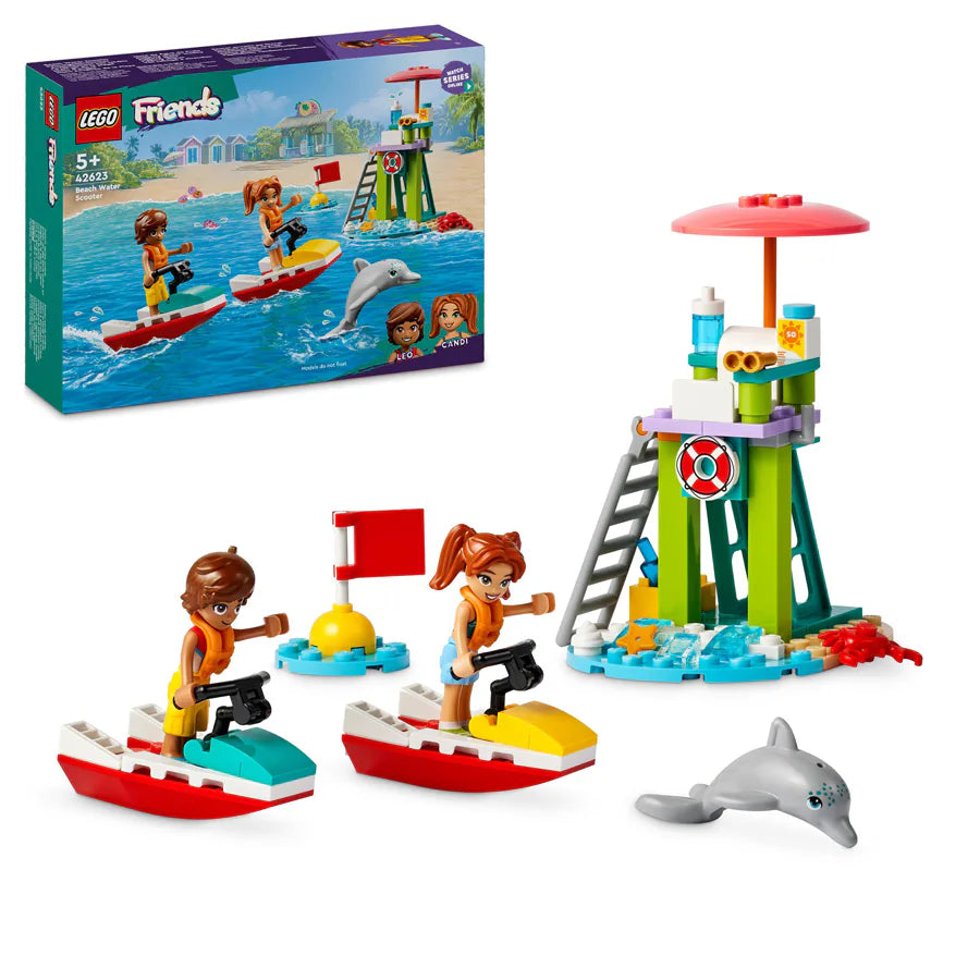 Lego Friends Beach Water Scooter Lifeguard Toy